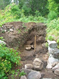 The Beginning of a Root Cellar Image